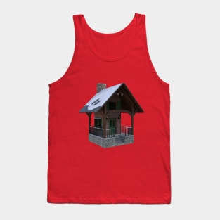 Christmas Train Kiosk Tank Top